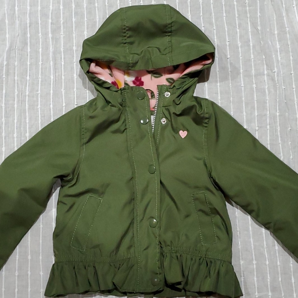 Carter's Girls Fleece Lined Jacket, 24 mo